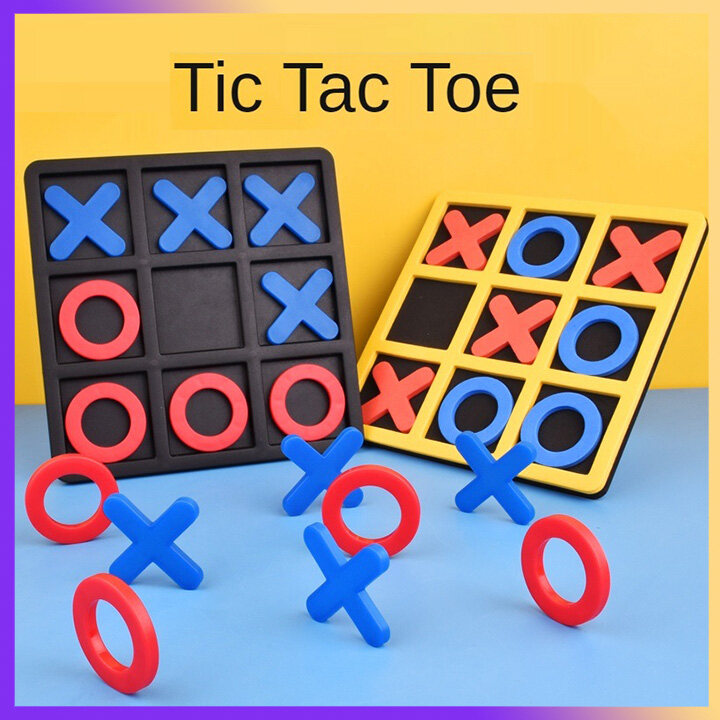 Tic Tac Toe Family Board Game Toys | Foam Tic-Tac-Toe X & O Chess | Birthday Party for Kids | Parent-Child Educational Games